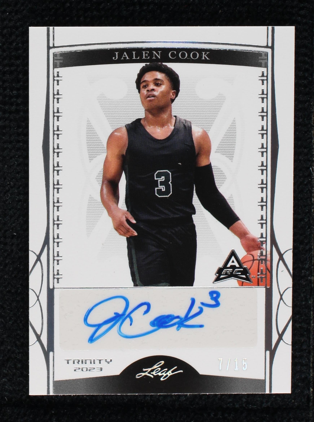 2022-23 Leaf Trinity - Jalen Cook #BA-JC1