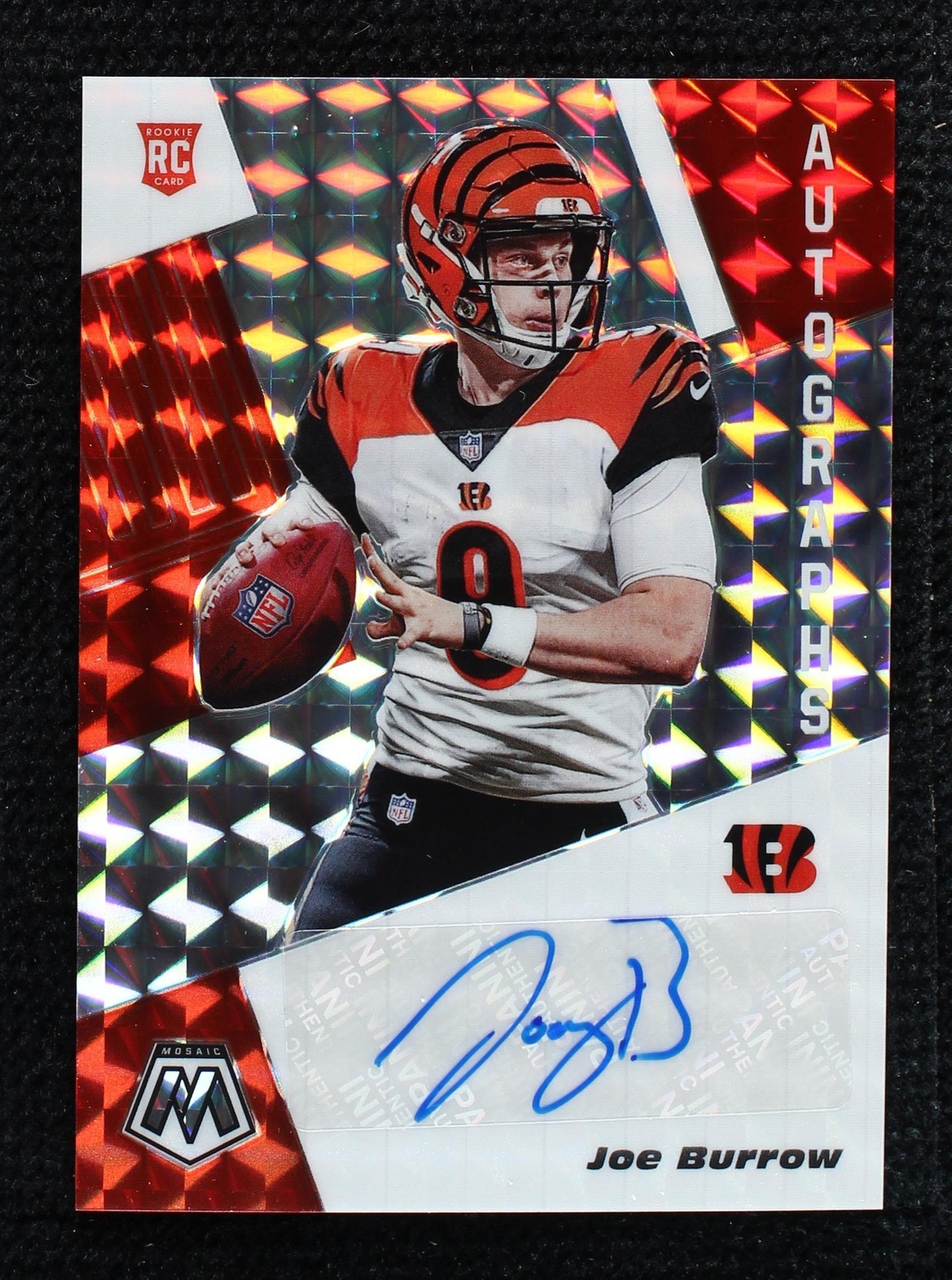 2020 Panini Mosaic Joe Burrow #RA1