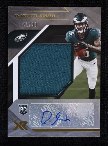 2021 Panini XR DeVonta Smith #RXA-DVS
