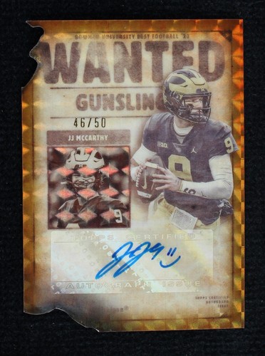 2023 Bowman's Best University J.J. McCarthy #GS-JM