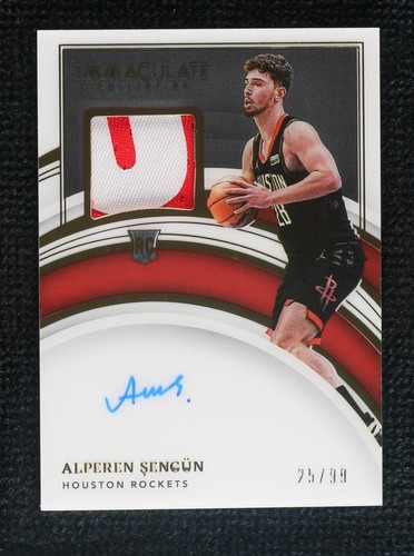 2021-22 Panini Immaculate Collection - Alperen Sengun #138