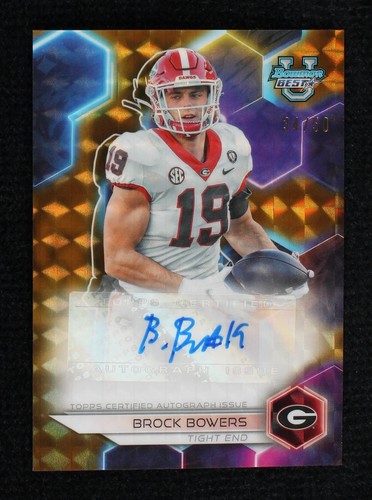 2023 Bowman's Best University Brock Bowers #BOA-BB