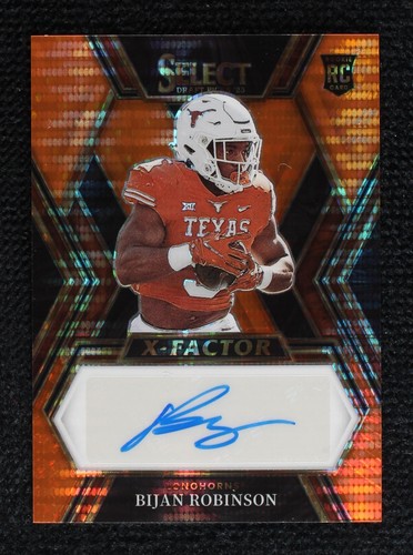 2023 Panini Select Draft Picks Bijan Robinson #XS-BRO