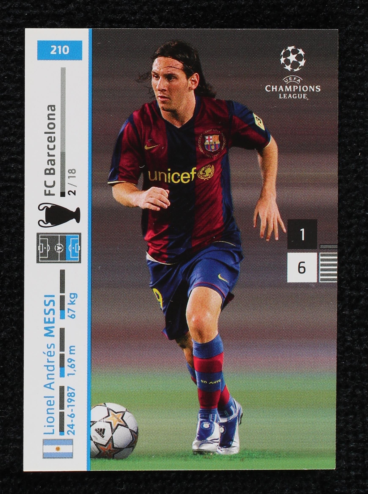 その他 2007MUNDICROMO TopPlatinum Messi #758sec Lionel Messi