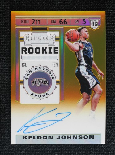 2019-20 Panini Contenders - Keldon Johnson #107