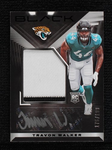 2022 Panini Black Travon Walker #222