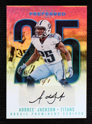 2017 Panini Preferred Adoree' Jackson #269