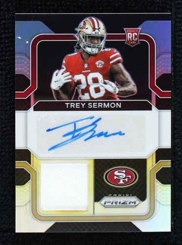 2021 Panini Prizm Trey Sermon #RPA-TS