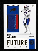 2020 Panini Encased Josh Allen #FW-9