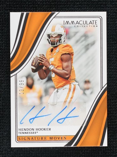 2023 Panini Immaculate Collection Collegiate Hendon Hooker #SM-HH