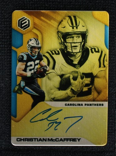 2019 Panini Elements Christian McCaffrey #SS-CM