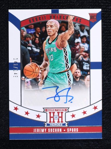 2022-23 Panini Chronicles - Jeremy Sochan #HHR-JSA