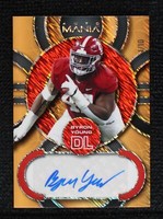 2022 Wild Card Auto Mania Retail Byron Young #AM-C14