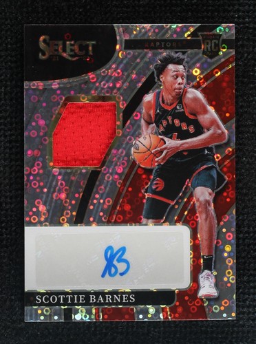 Scottie Barnes 2021-22 PANINI SELECT RC 98/249 AUTO #RS-SBN