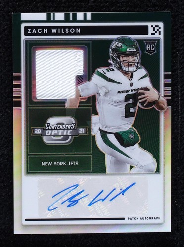 2021 Panini Contenders Optic Zach Wilson #RPA-ZWI