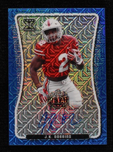 2020 Leaf Metal Draft J.K. Dobbins #BA-JKD