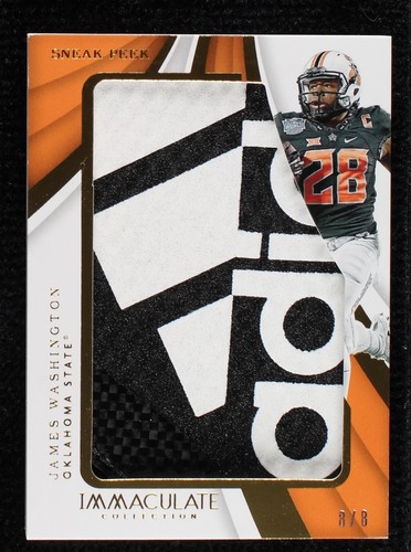 2018 Panini Immaculate Collection Collegiate James Washington #16