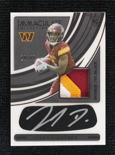 2022 Panini Immaculate Collection Jahan Dotson #REB-JDO