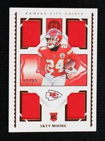 2022 Panini Encased Skyy Moore #RQM-17