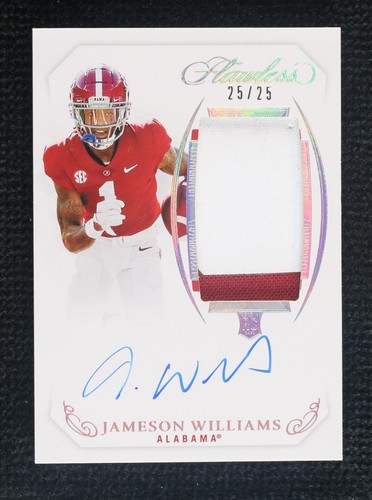 2022 Panini Flawless Collegiate Jameson Williams #133