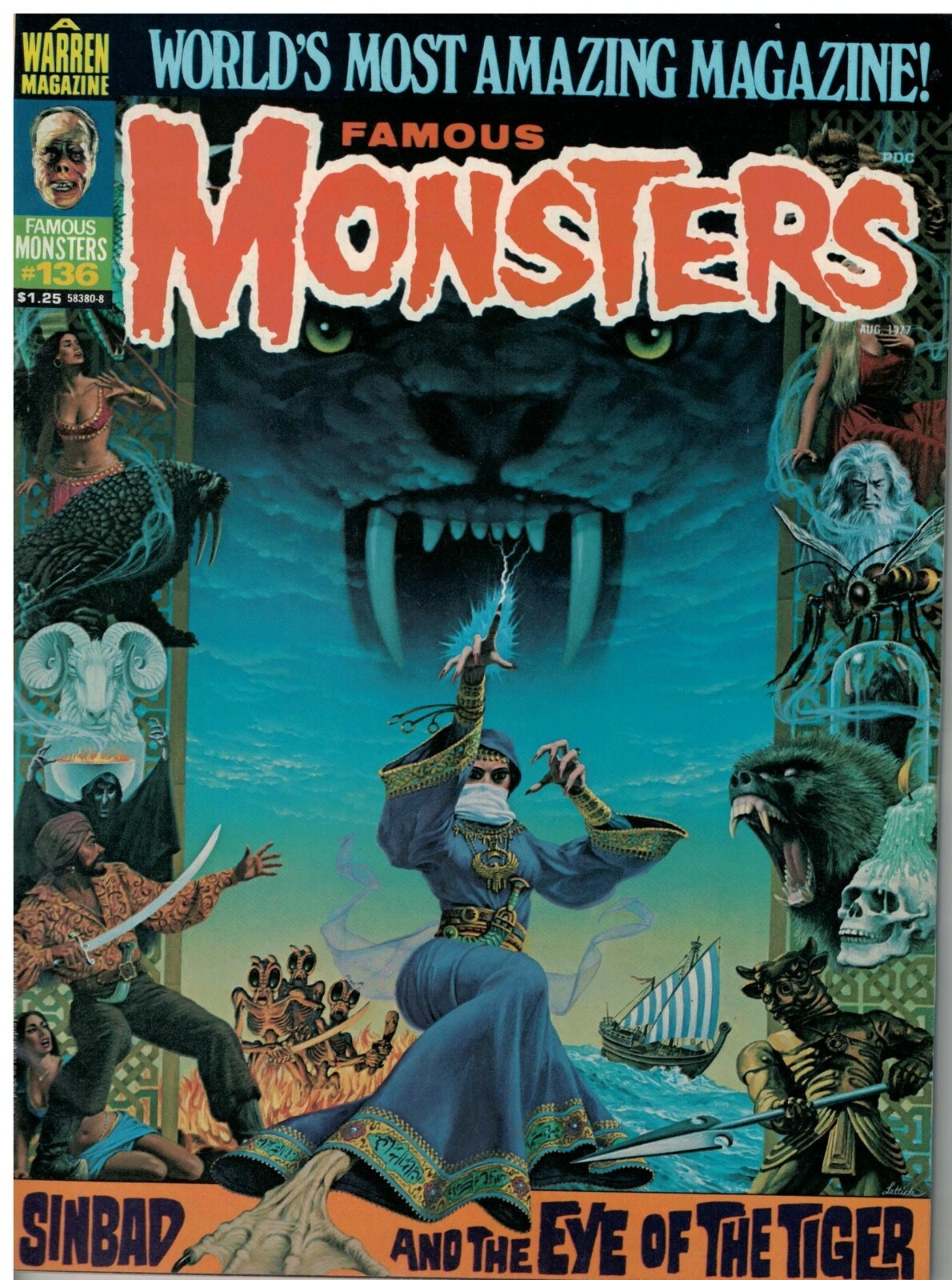 FAMOUS MONSTERS #136,Sinbad The Eye of the Tiger | eBay
