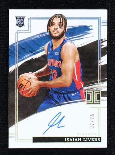 2021-22 Panini Impeccable - Isaiah Livers #RA-ILI
