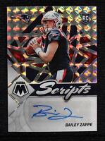 2022 Panini Mosaic Bailey Zappe #RS-BZ