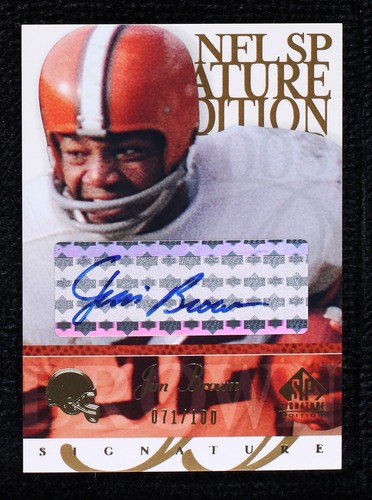 2003 SP Signature Edition Jim Brown #JB