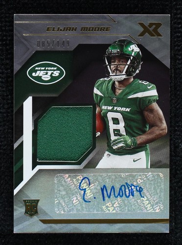 2021 Panini XR Elijah Moore #RSA-EMO