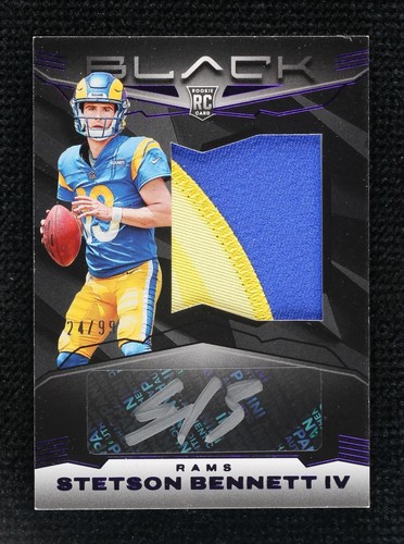 2023 Panini Black Stetson Bennett #204