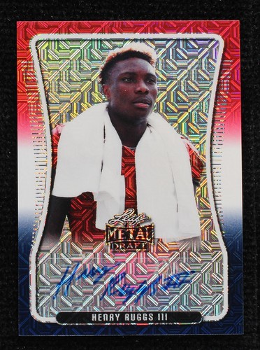 2020 Leaf Metal Draft Henry Ruggs III #BA-HR3