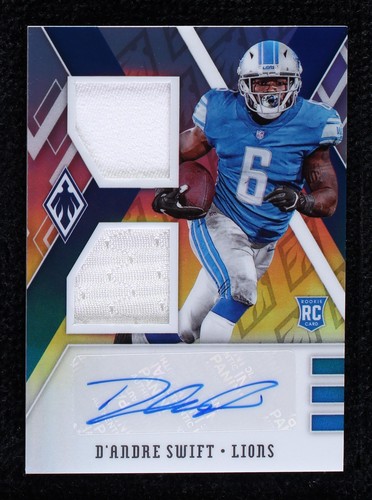 2020 Panini Phoenix D'Andre Swift #RDA-DS