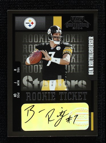 2004 Playoff Contenders Ben Roethlisberger #106