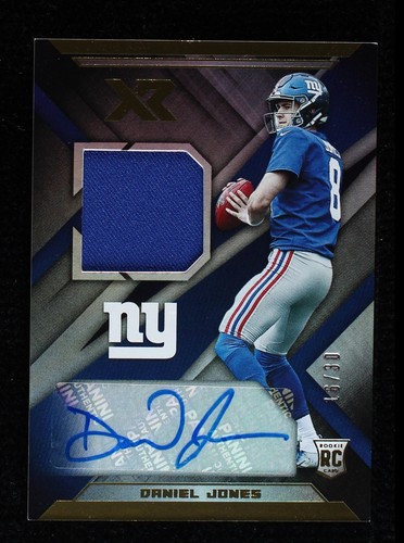 2019 Panini XR Daniel Jones #RSA-2
