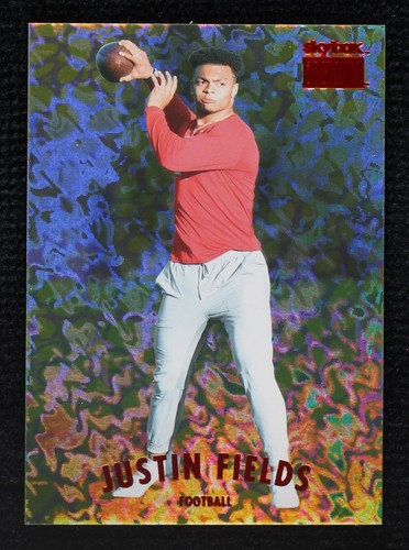2021 Skybox Metal Universe Champions Justin Fields #RS-5