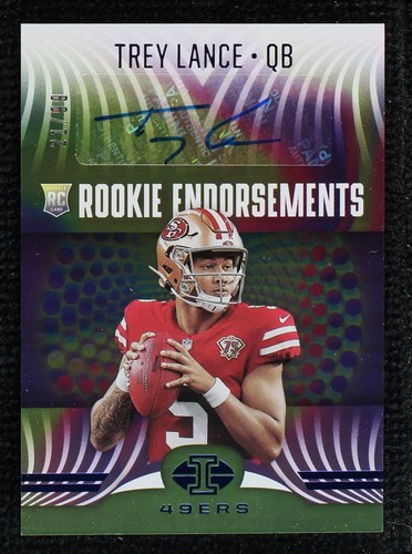 2021 Panini Illusions Trey Lance #RE-TRL