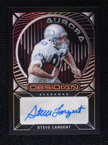 2021 Panini Obsidian Steve Largent #AA-SL
