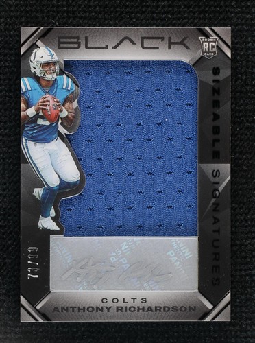 2023 Panini Black Anthony Richardson #SSRJ-30