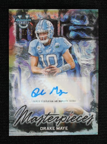 2023 Bowman's Best University Drake Maye #BMA-DM