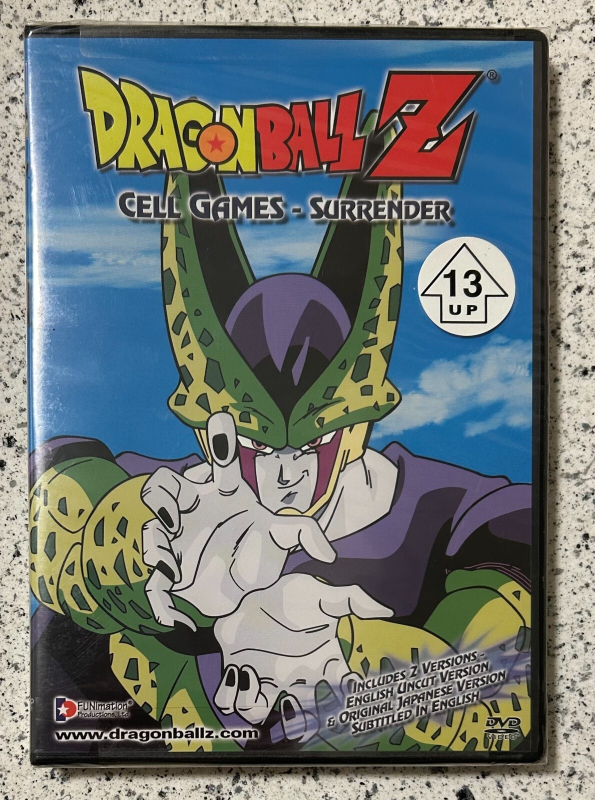 Dragon Ball Z Cell Games Surrender New Anime DVD Funimation