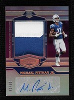 2020 Panini Plates & Patches Michael Pittman Jr. #RPA-MP