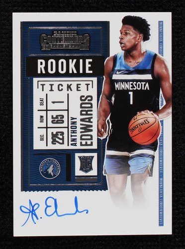 2020-21 Panini Contenders - Anthony Edwards #105