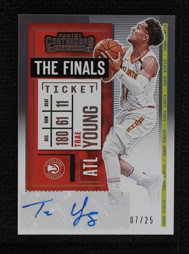 2020-21 Panini Contenders - Trae Young #VS-TYG