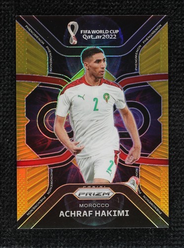 2023-24 Futera Unique Nostalgia Morocco Superstar Achraf Hakimi