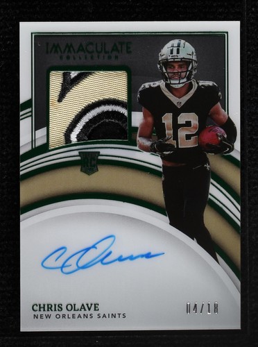 2022 Panini Immaculate Collection Chris Olave #106