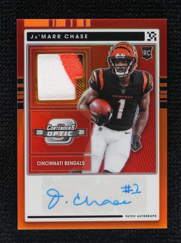 2021 Panini Contenders Optic Ja'Marr Chase #RPA-JMC