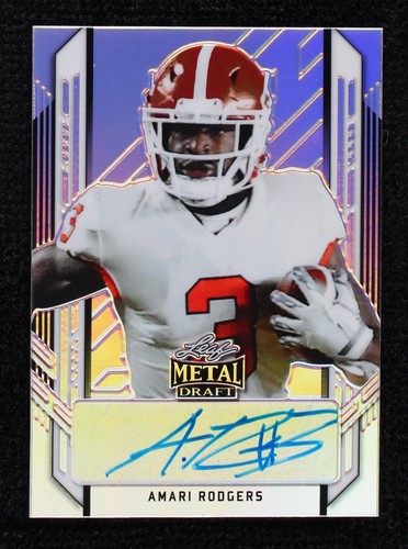 2021 Leaf Metal Draft Amari Rodgers #PA-AR1