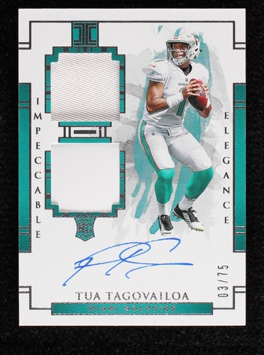 2020 Panini Impeccable Tua Tagovailoa #102