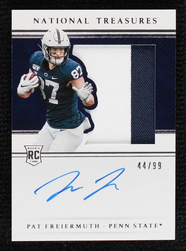 2021 Panini National Treasures Collegiate Pat Freiermuth #106