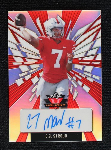 2022 Leaf Valiant C. J. Stroud #BA-CJS